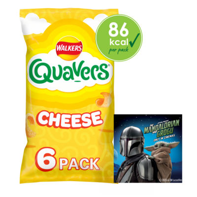 Quavers Cheese Multipack Snacks Crisps 6x16g thumbnail 2