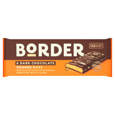 Dark Chocolate Orange Bars 6 x 24g (144g)