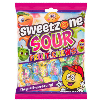 Sour Fruit Chews 180g thumbnail 2