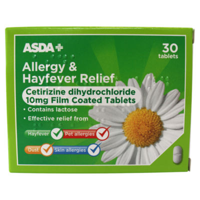 Allergy & Hayfever Relief 30 Tablets thumbnail 2