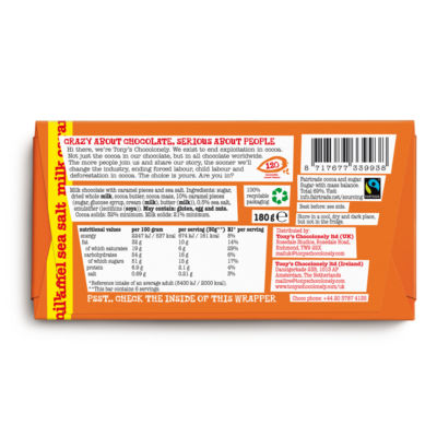 Caramel Sea Salt Milk 180g thumbnail 3