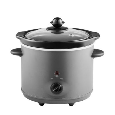 Grey Compact Slow Cooker thumbnail 2