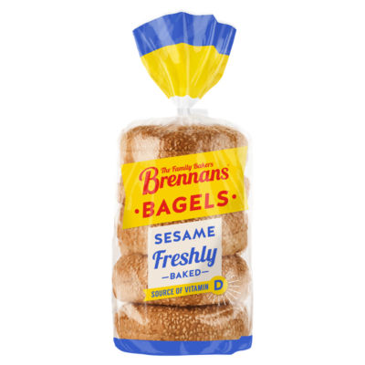 Sesame Freshly Baked Bagels 425g thumbnail 2