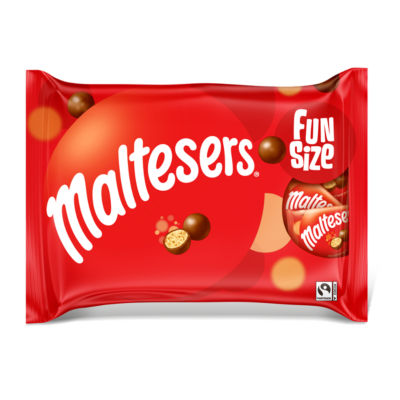 Maltesers Milk Chocolate & Honeycomb Funsize Snack Bags Fairtrade