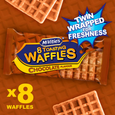 Toasting Waffles Chocolate Flavour Multipack 8 x 28g, 222g thumbnail 3
