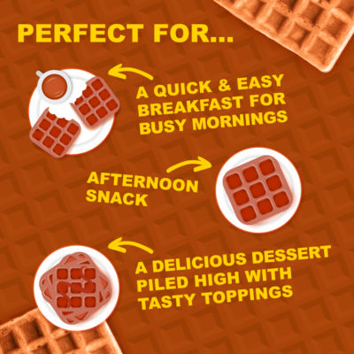 Toasting Waffles Chocolate Flavour Multipack 8 x 28g, 222g thumbnail 4
