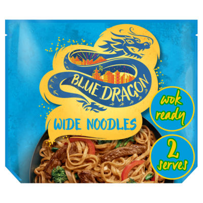 Wide Noodles Wok Ready  300g thumbnail 2