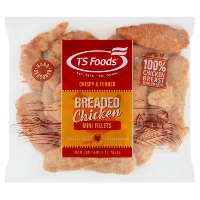 Breaded Chicken Mini Fillets 1kg thumbnail 2