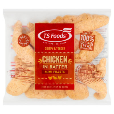 Chicken in Batter Mini Fillets 1kg thumbnail 2