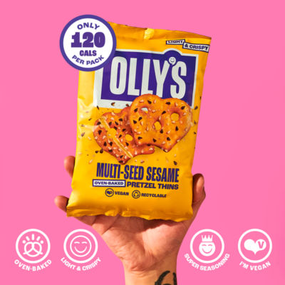 Multi-Seed Sesame Oven-Baked Pretzel Thins 140g thumbnail 3
