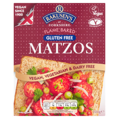of Yorkshire Gluten Free Flame Baked Matzos 200g thumbnail 2