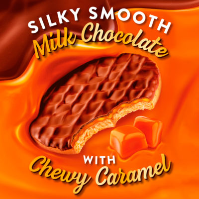 Milk Chocolate Digestive Biscuits - The Caramel One 250g thumbnail 3