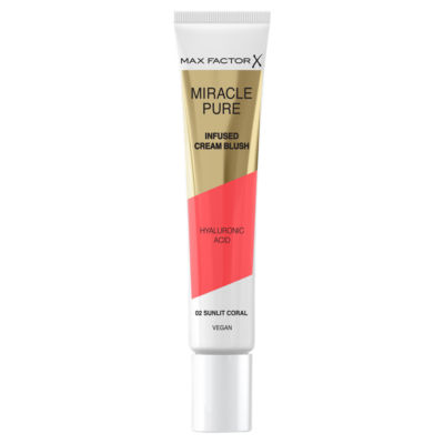 Miracle Pure Moisturising Cream Blush, 02 Sunlit Coral