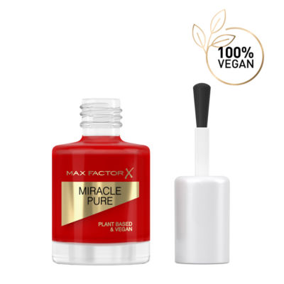 Miracle Pure Nail Polish Scarlet Poppy 12ml thumbnail 2