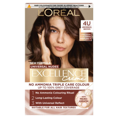 Excellence Nudes 4U Universal Brown: Grey Coverage, Flattering for all skin tones. thumbnail 2