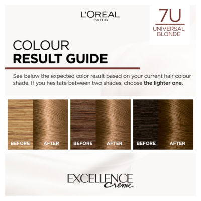 Excellence Nudes 7U Universal Blonde: Flattering, Grey Coverage, for a natural tone. thumbnail 3