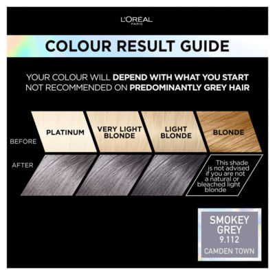Preference Vivids 9.112 Smokey Grey: Long-lasting, high-intensity permanent hair colour. thumbnail 3
