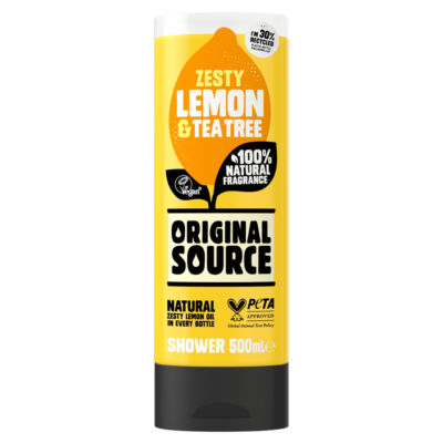 Zesty Lemon & Tea Tree Shower 500ml thumbnail 2