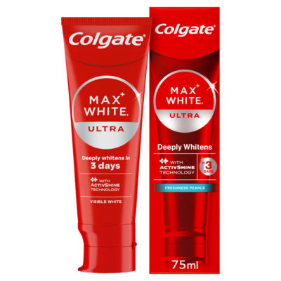 Max White Ultra Freshness Pearls Teeth Whitening Toothpaste 75ml