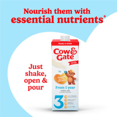 3 Toddler Milk Liquid Formula, Ready to Drink, 1-3 Years, 1L thumbnail 3