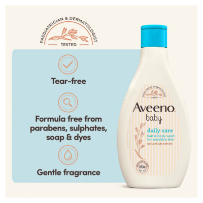 Daily Care Hair & Body Wash with Natural Oat Extract, For Sensitive Skin, 250ml thumbnail 4