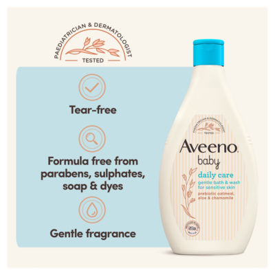 , Daily Care Gentle Bath & Wash, For Sensitive Skin, 400ml thumbnail 4