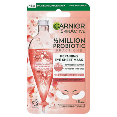 SkinActive Probiotic Repairing Eye Sheet Mask with Probiotic Fractions thumbnail 2