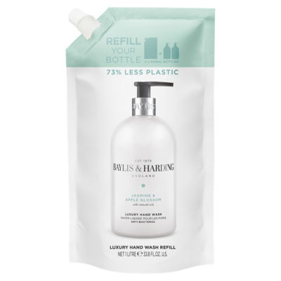 Signature Jasmine & Apple Blossom Anti-Bacterial Hand Wash 1 Litre Refill thumbnail 2