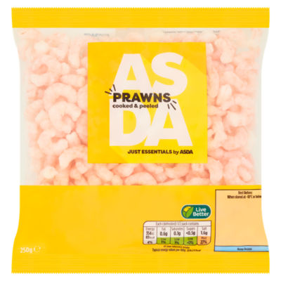 Cooked & Peeled Prawns 250g thumbnail 2
