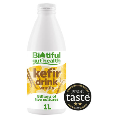 Kefir Milk Drink Vanilla 1 litre thumbnail 2