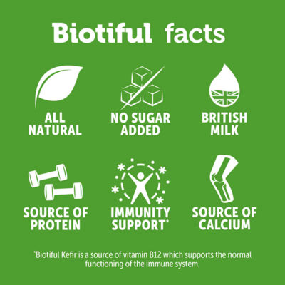 Kefir Milk Drink Vanilla 1 litre thumbnail 3