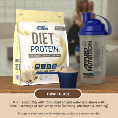 Diet Protein Vanilla Ice Cream 450g thumbnail 4