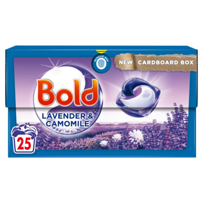 All-in-1 PODS® Washing Liquid Capsules 25 Washes, Lavender & Camomile