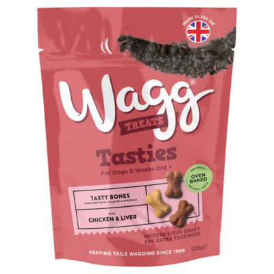 Treats Tasty Bones for Dogs 8 Weeks Old+ 125g thumbnail 2