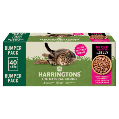 Wet Cat Food Pouches Mixed in Jelly 40x85g thumbnail 2