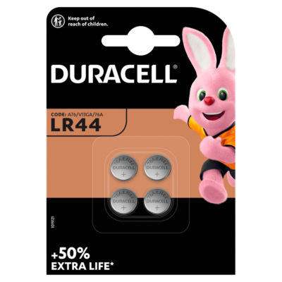 Specialty LR44 Alkaline Coin Battery, Pack of 4 thumbnail 2