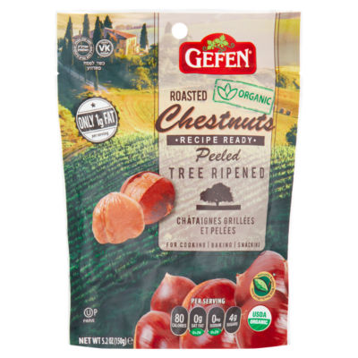 Organic Roasted Chestnuts 150g thumbnail 2