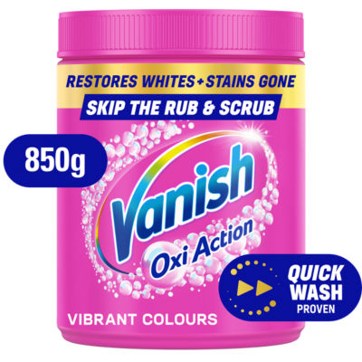 Vanish Oxi Action Fabric Stain Remover Powder Colours
