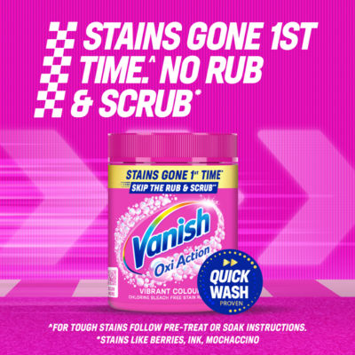 Gold Oxi Action Stain Remover Powder for clothes 850g thumbnail 3