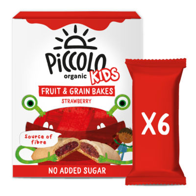 Piccolo Organic Kids Strawberry Fruit & Grain Bars