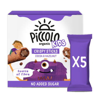 Organic Kids Crispy Sticks Cocoa & Hazelnut 5 x 25g