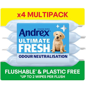 ® ULTIMATE FRESH Hygiene Wipes Odour Control Moist Toilet Tissue Multipack (4 x 36 sheets)