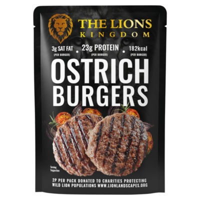 Ostrich Burgers 240g thumbnail 2