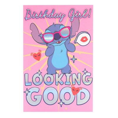 Lilo and Stitch Birthday Card