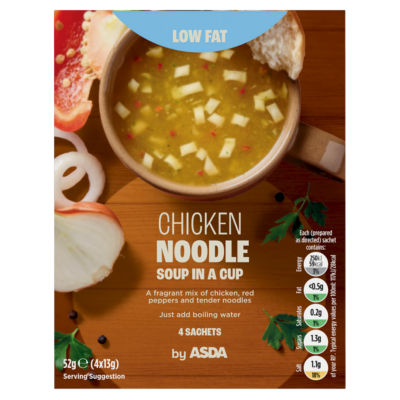 Chicken Noodle Soup in a Cup 4 x 13g (52g) thumbnail 2