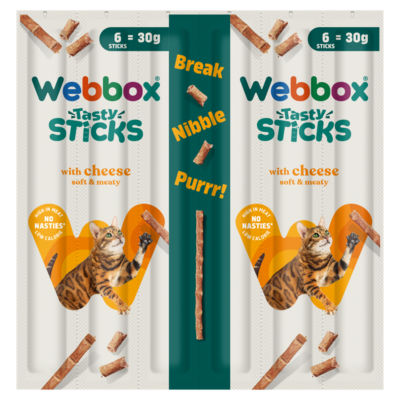 Tasty Sticks with Cheese 30g (6 x 5g) thumbnail 2