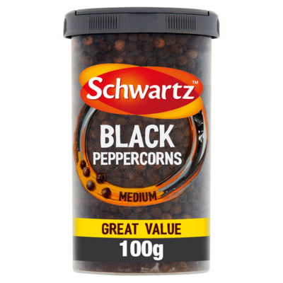 Medium Black Peppercorns 100g thumbnail 2