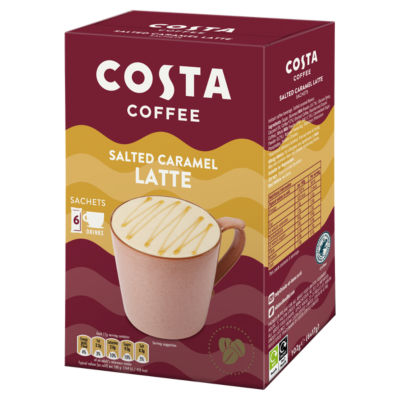 Barista Creations Salted Caramel Latte 6 x 17g (102g) thumbnail 3