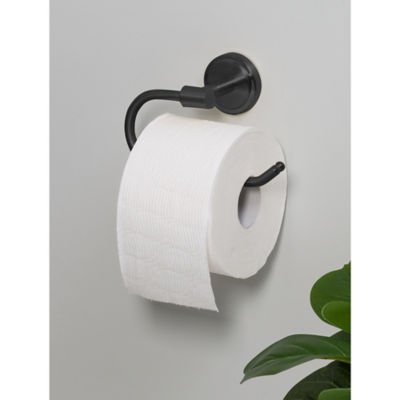 Matte Black Toilet Roll Holder