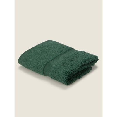 George Home Fir Green Super Soft Face Cloth